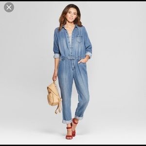 Denim jumpsuit